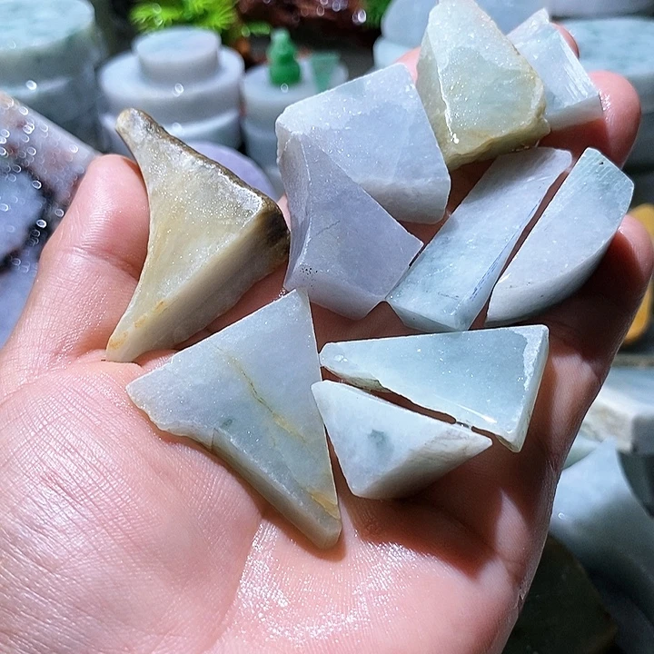 翡翠散珠边角料330