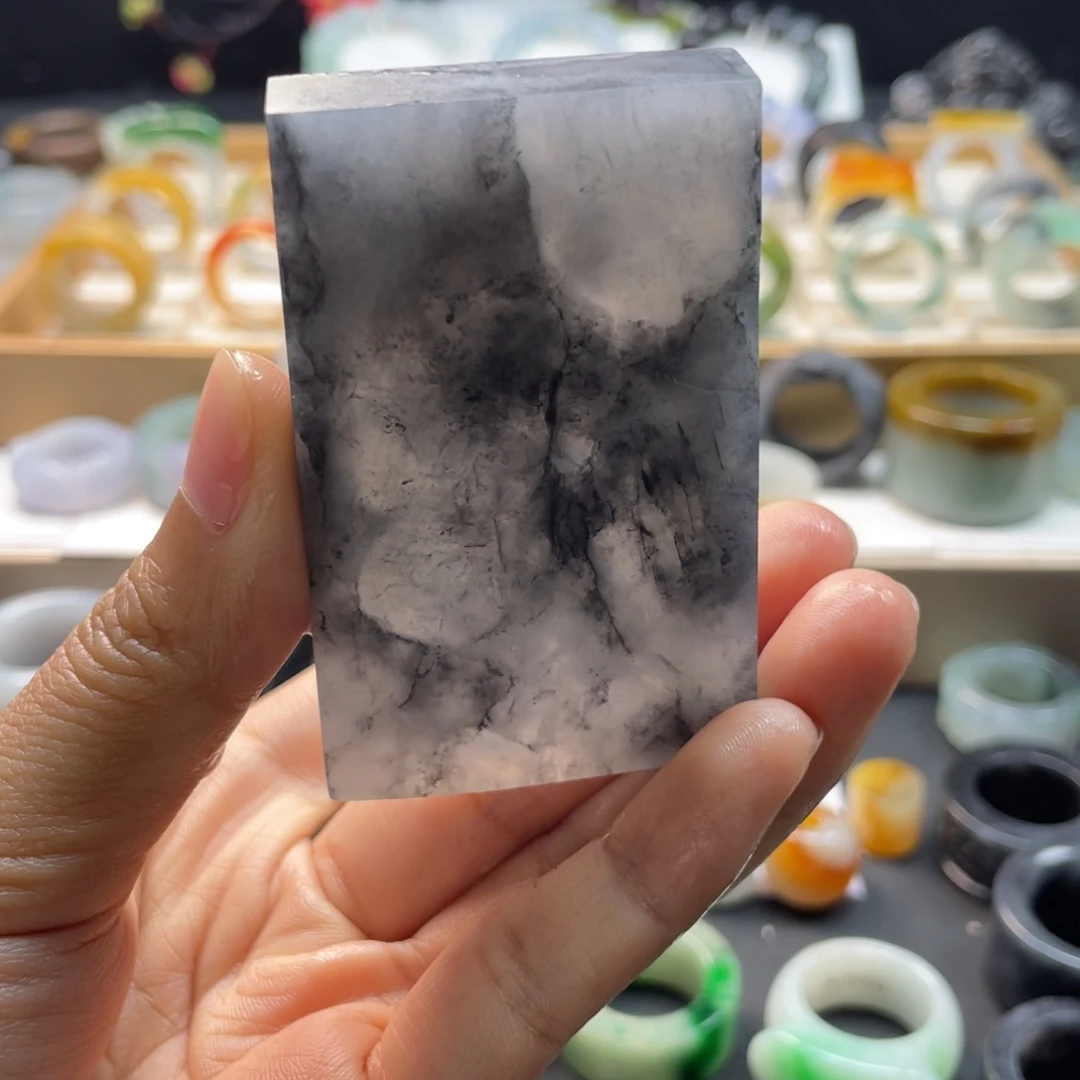 定制翡翠未镶嵌彩*南牌子