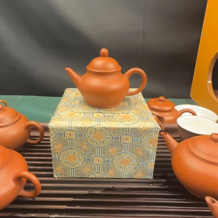 朱泥芭乐水平壶容量60