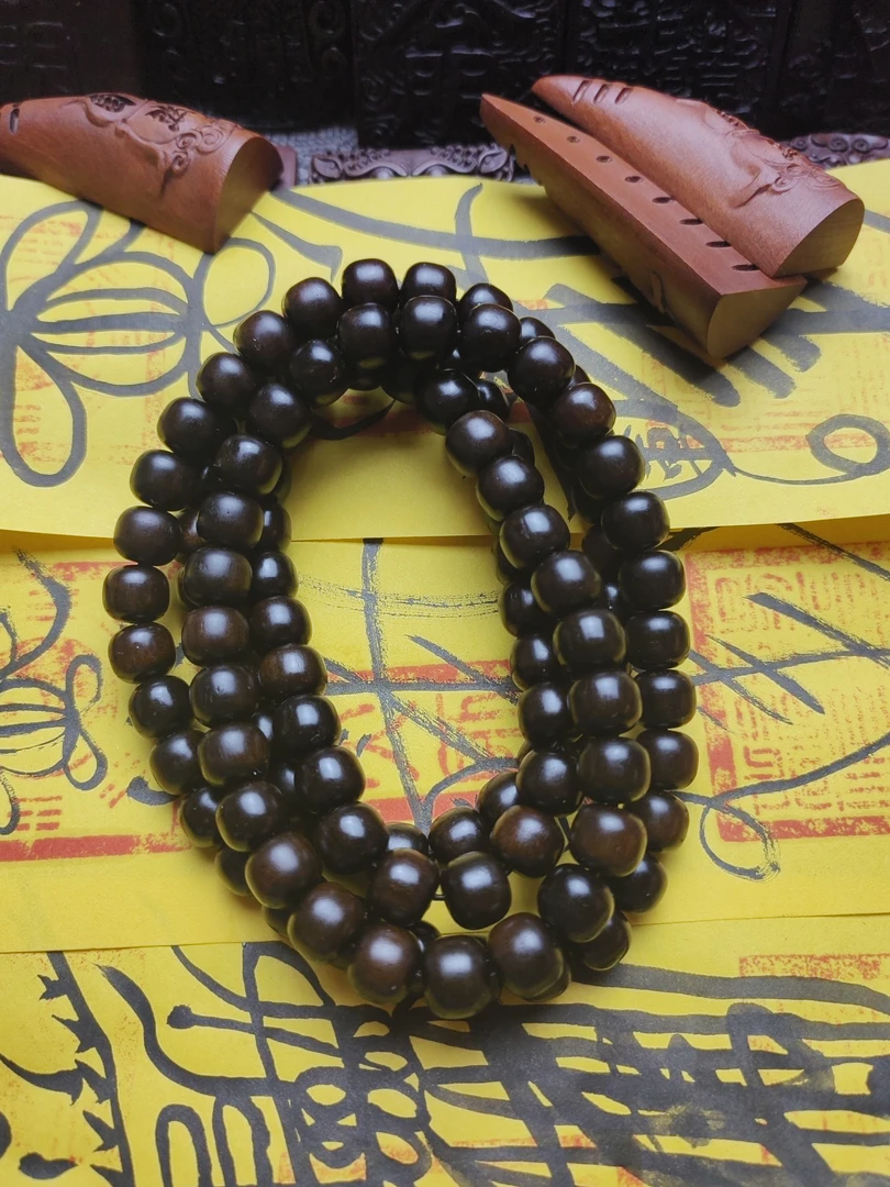 枣木玉化料108颗手串项链挂件配饰把件