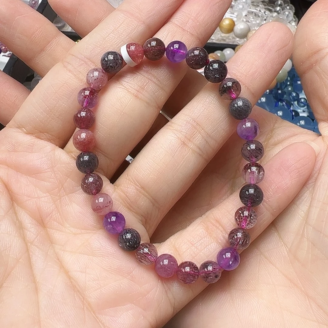 未镶嵌手链水晶多样性发一