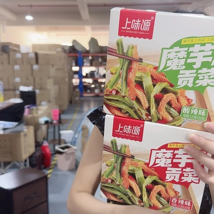 魔芋贡菜 香辣味 麻辣味