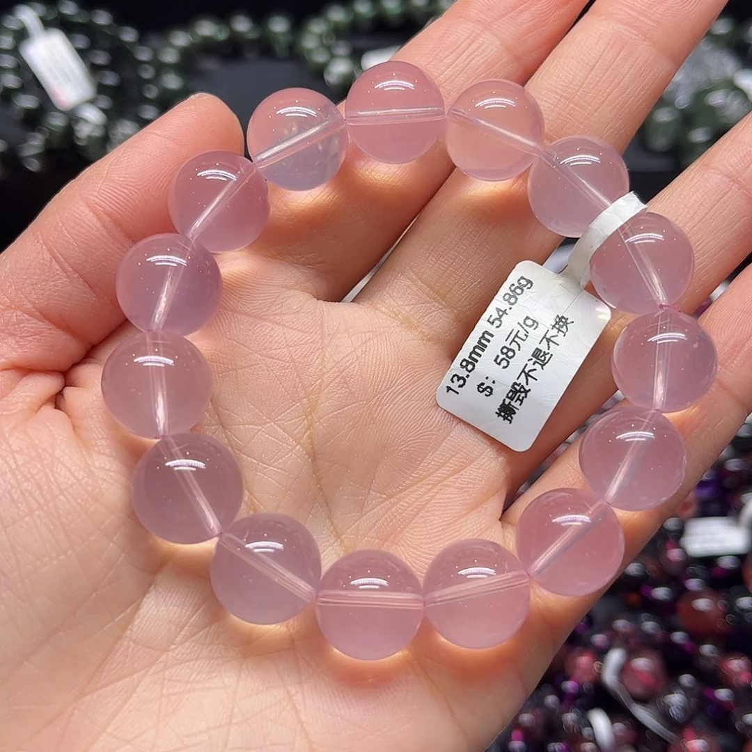 水晶手链未镶嵌?****白手链