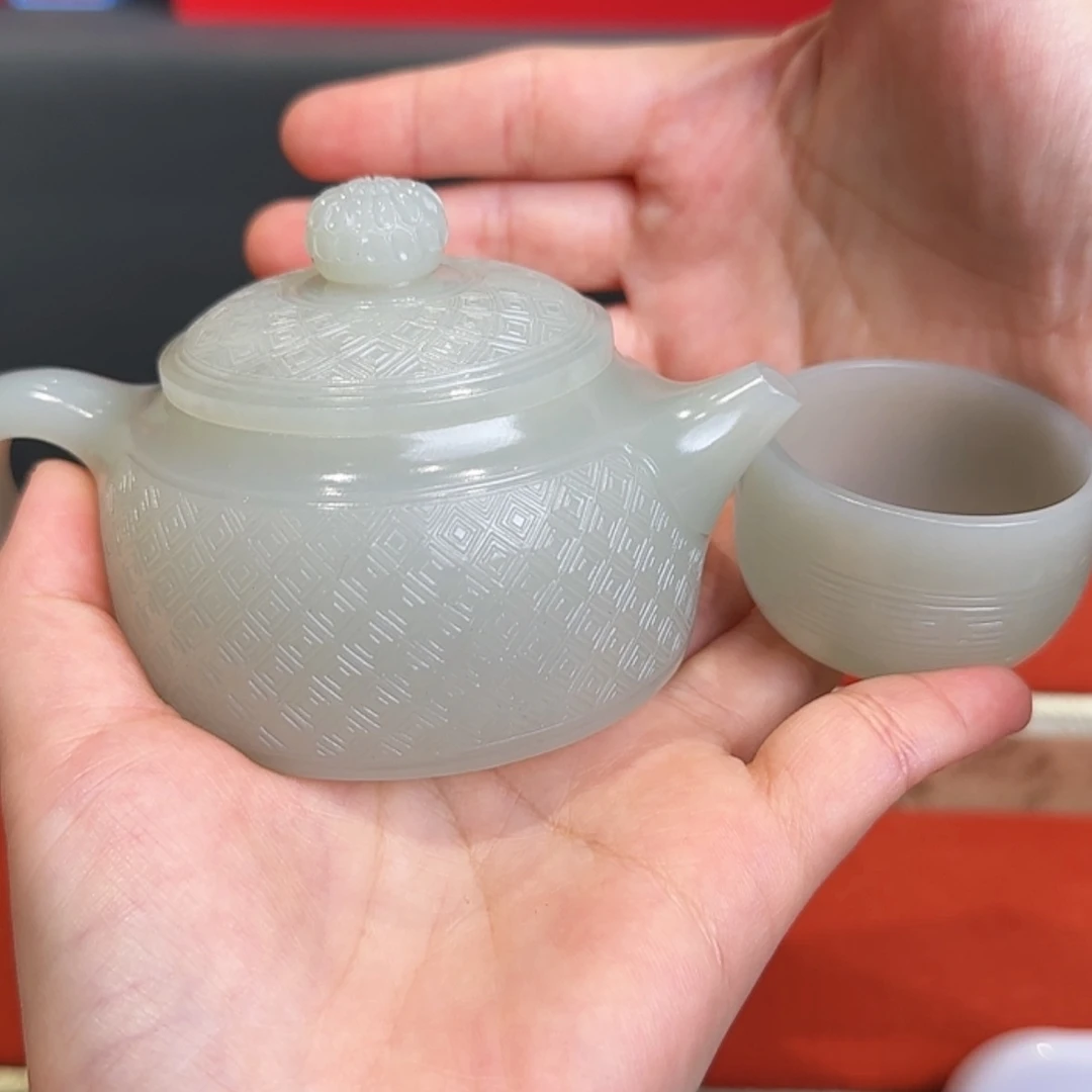 【闪购商品】和田玉摆件未镶嵌红**生