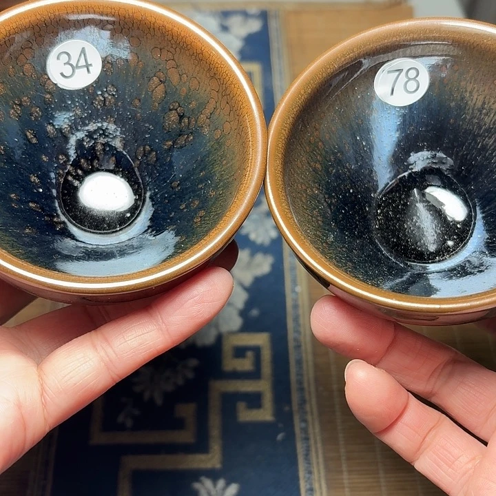 茶盏34，78坚记茶盏摆件