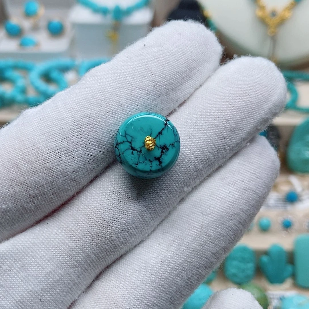 绿松石珠宝奇石未镶嵌