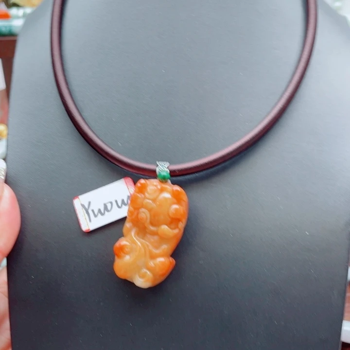 翡翠散珠项圈0009