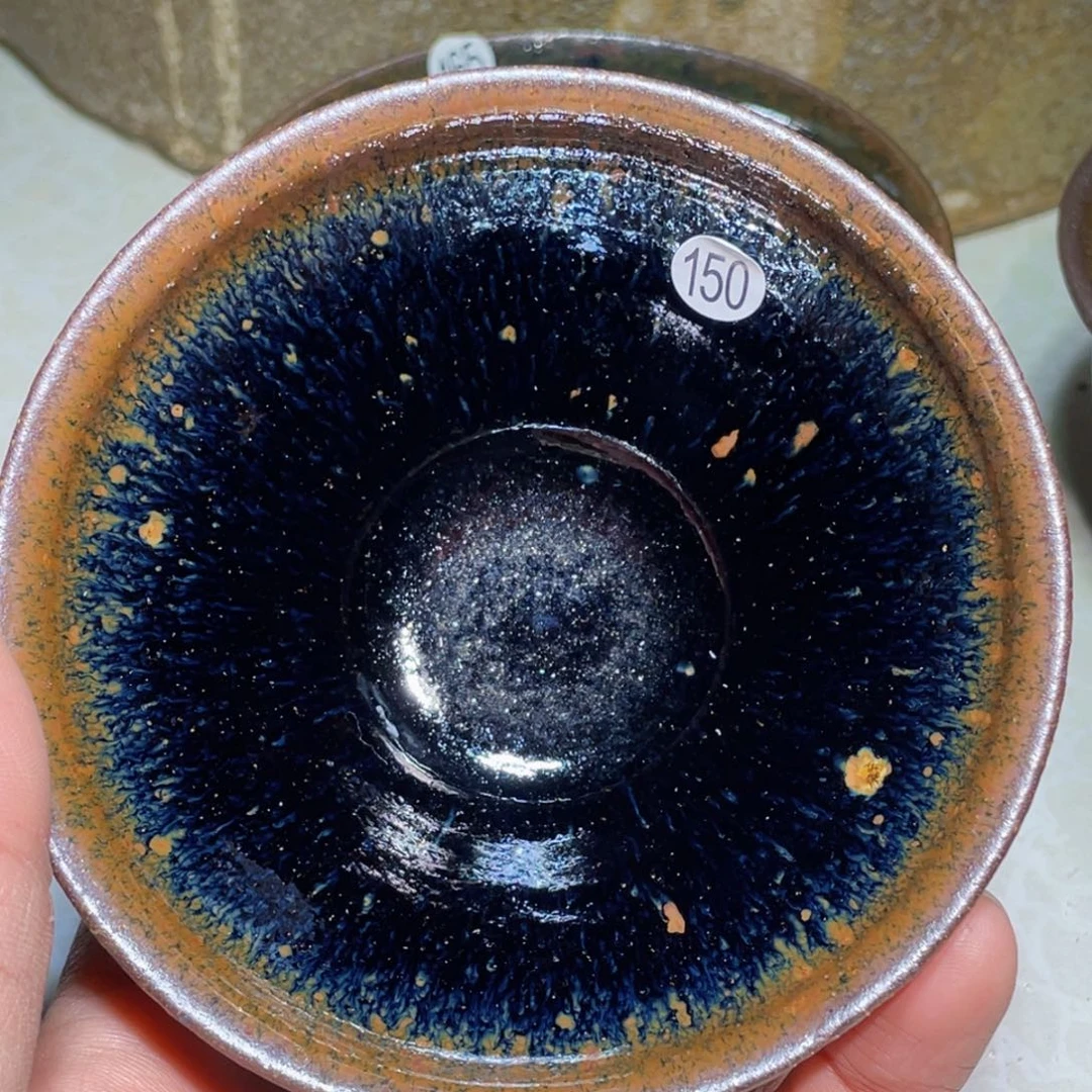 灿***光茶盏龙窑柴烧建盏150