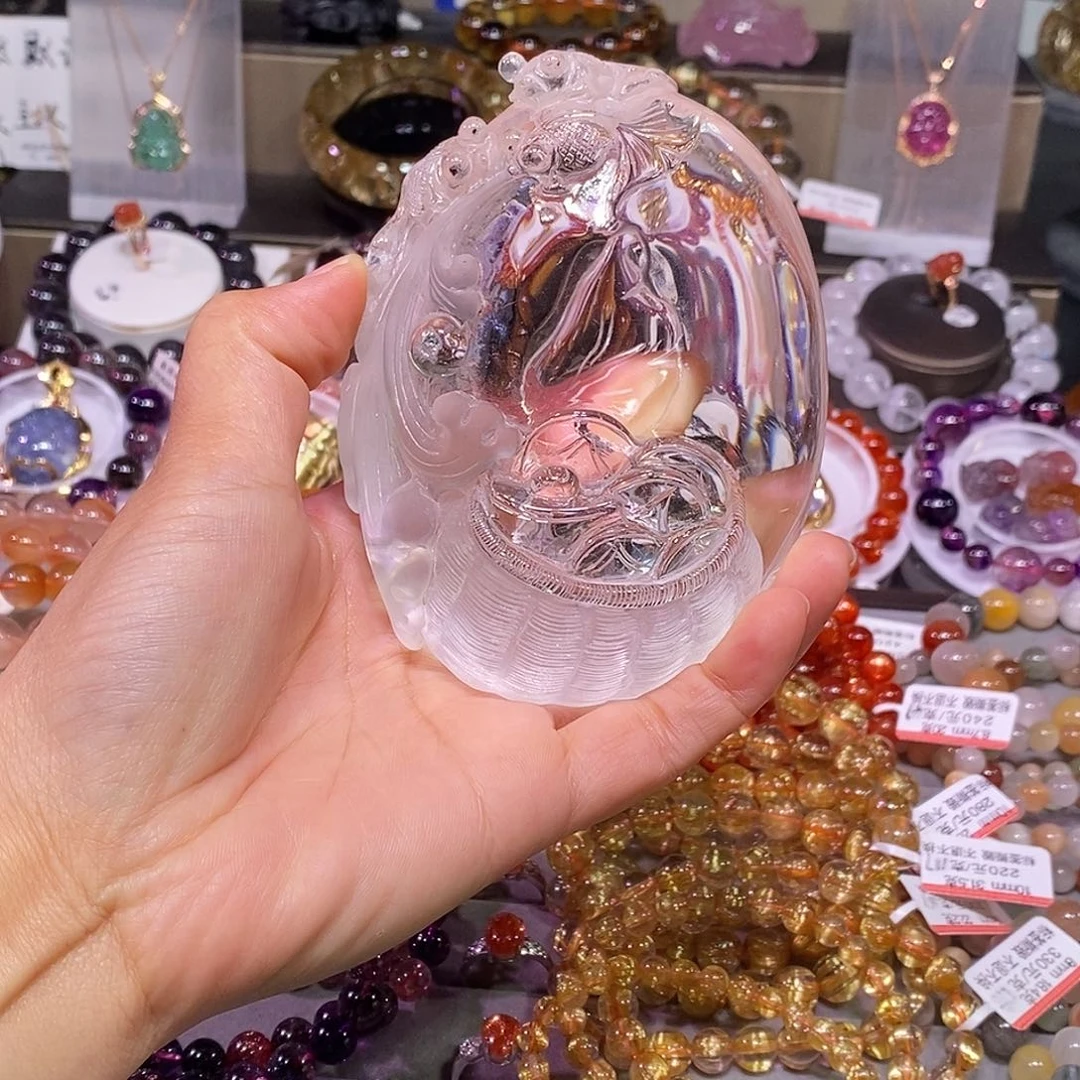 未镶嵌大型摆件（非配饰）水晶白水晶