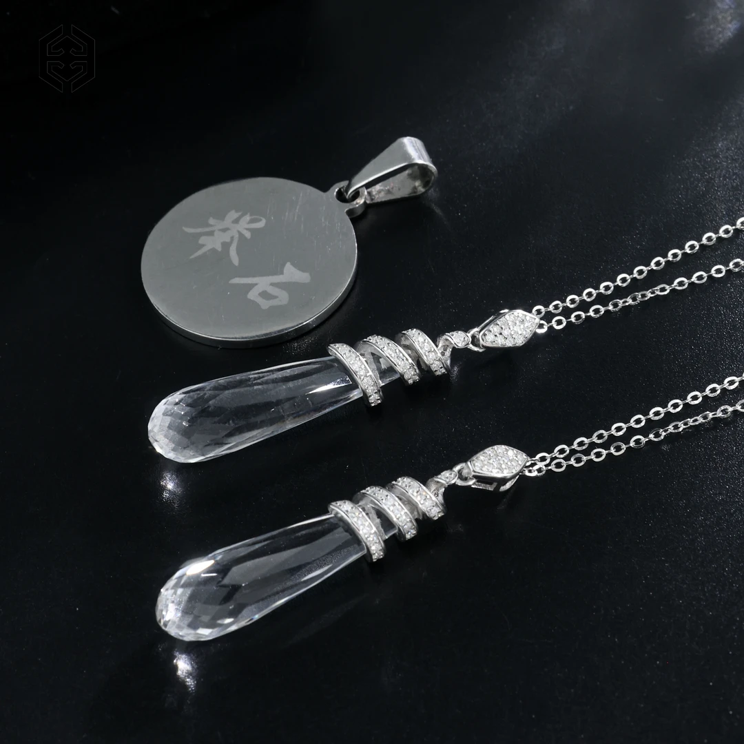 【举石臻品】TH1220-9819-49水晶吊坠(一件/多样性发）W