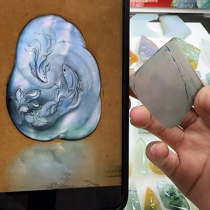 定制翡翠未镶嵌翡翠定制