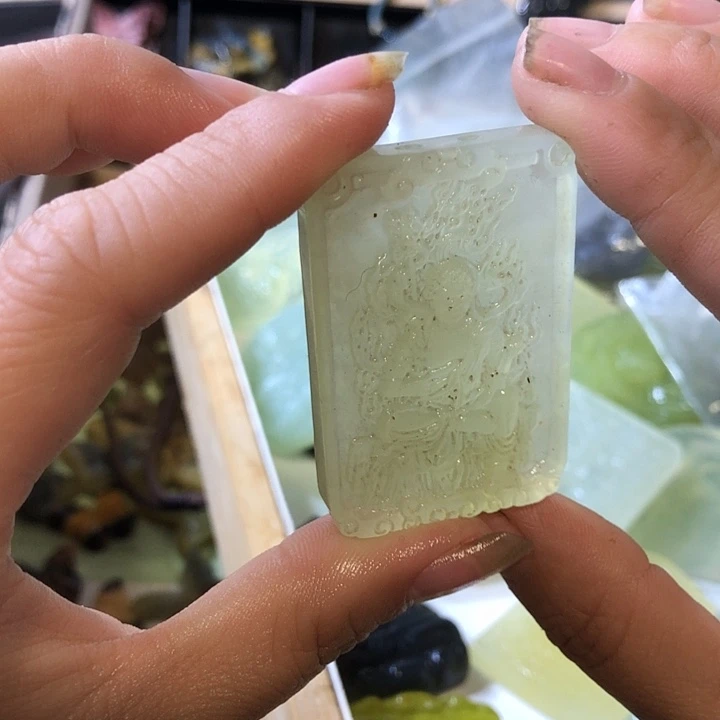 未镶嵌岫玉岫玉挂件