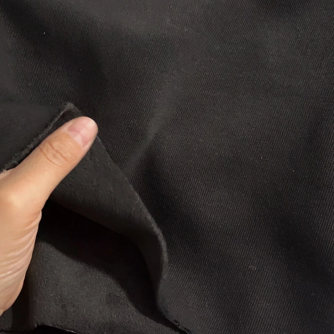 黑色奥利绒1.8×2米长带螺纹