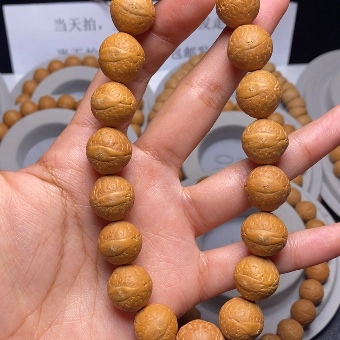 凤眼菩提吊坠手串