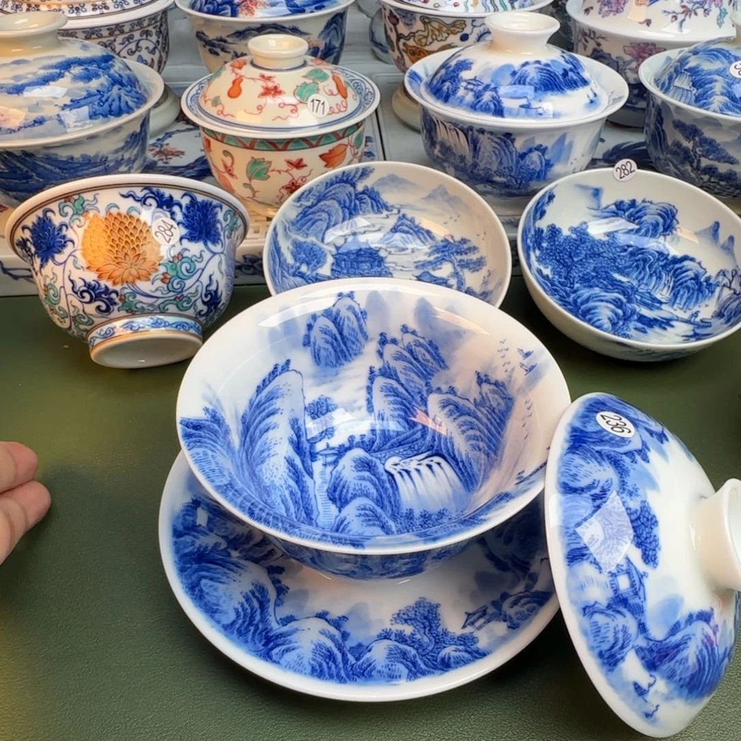 纯手工纯手绘茶具236