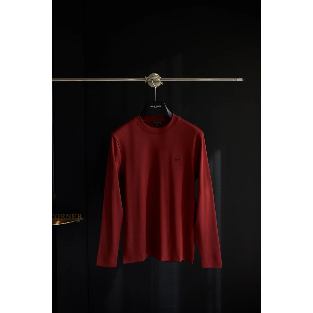 DRUNKCORNER & BR 【刺绣小蜜蜂】亲肤长袖T恤打底衫时尚百搭冬