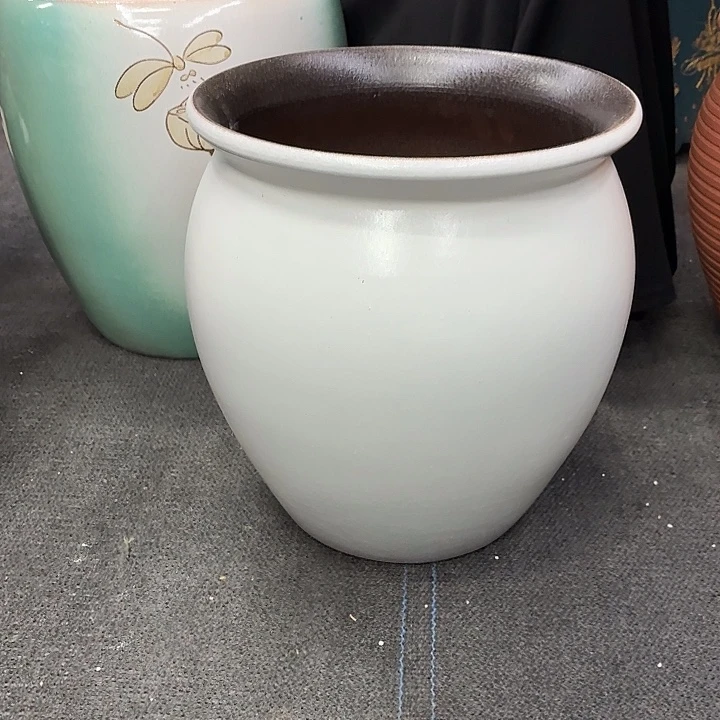 25×28 -粗陶花盆有孔-买买买
