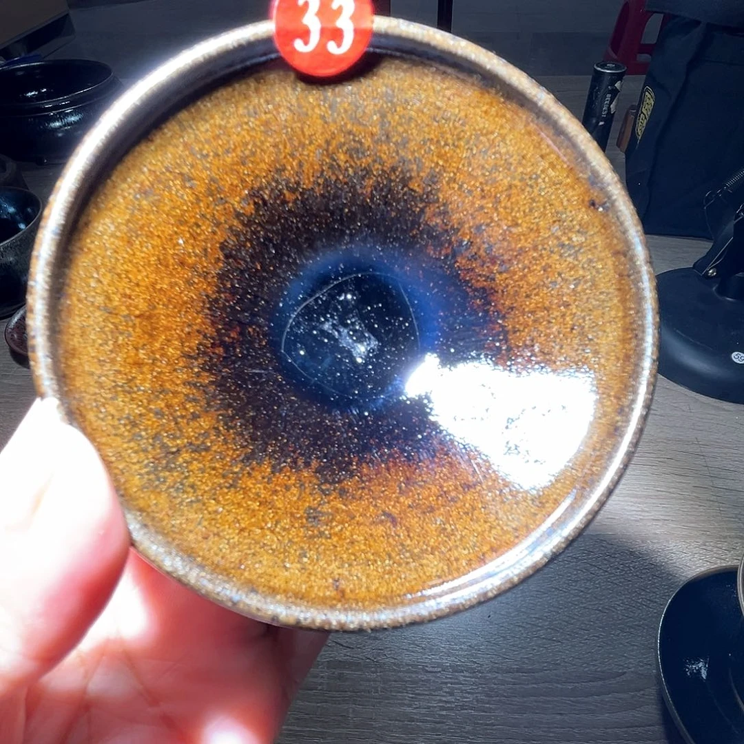 茶盏建盏柴烧原矿原釉33号