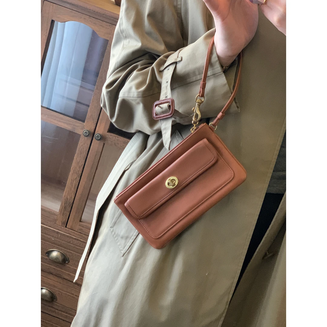 95新 COACH/蔻驰 肥肥中古/手提包