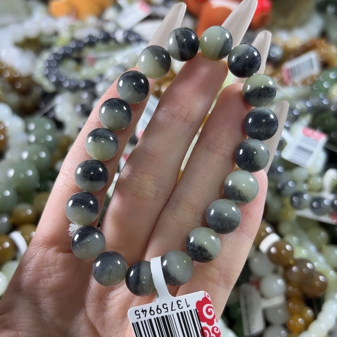 镶***宸和田玉未镶嵌手链332