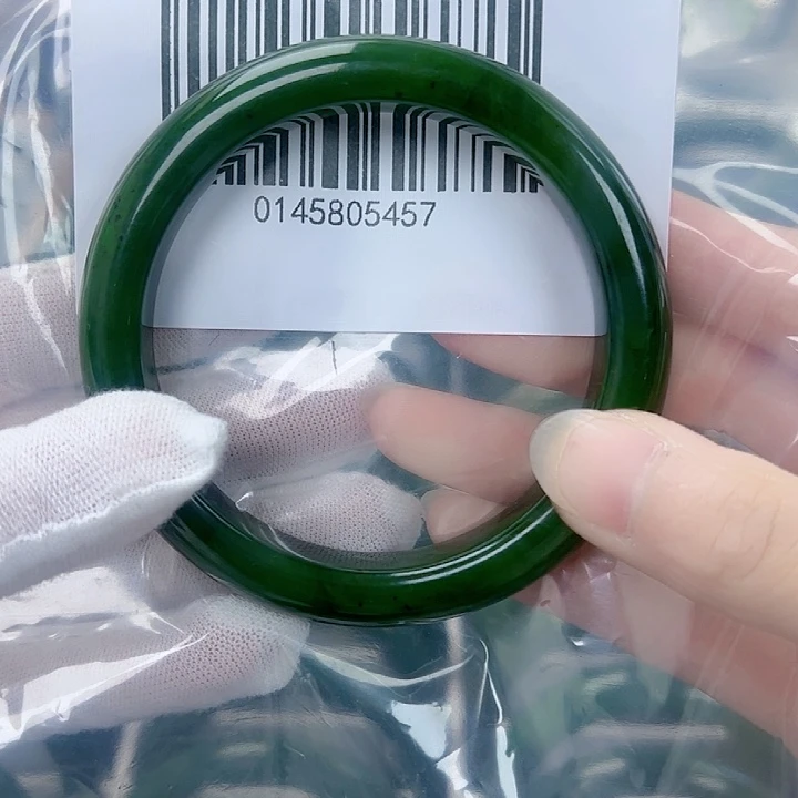 和田玉（碧玉）手镯未镶嵌59