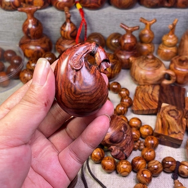 黄花梨/降香黄檀海南黄花梨油梨工艺品