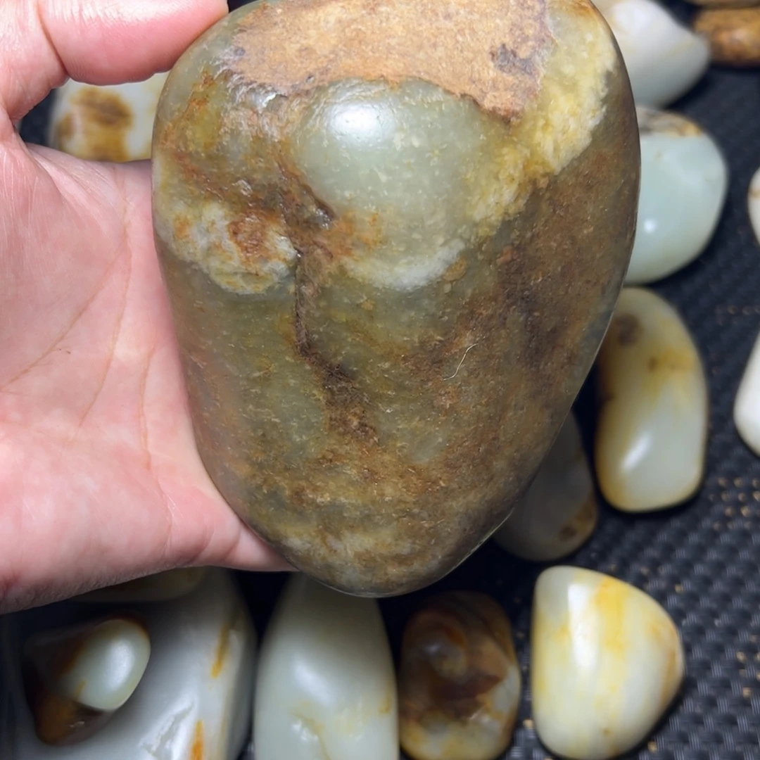 和田玉未镶嵌挂件A62