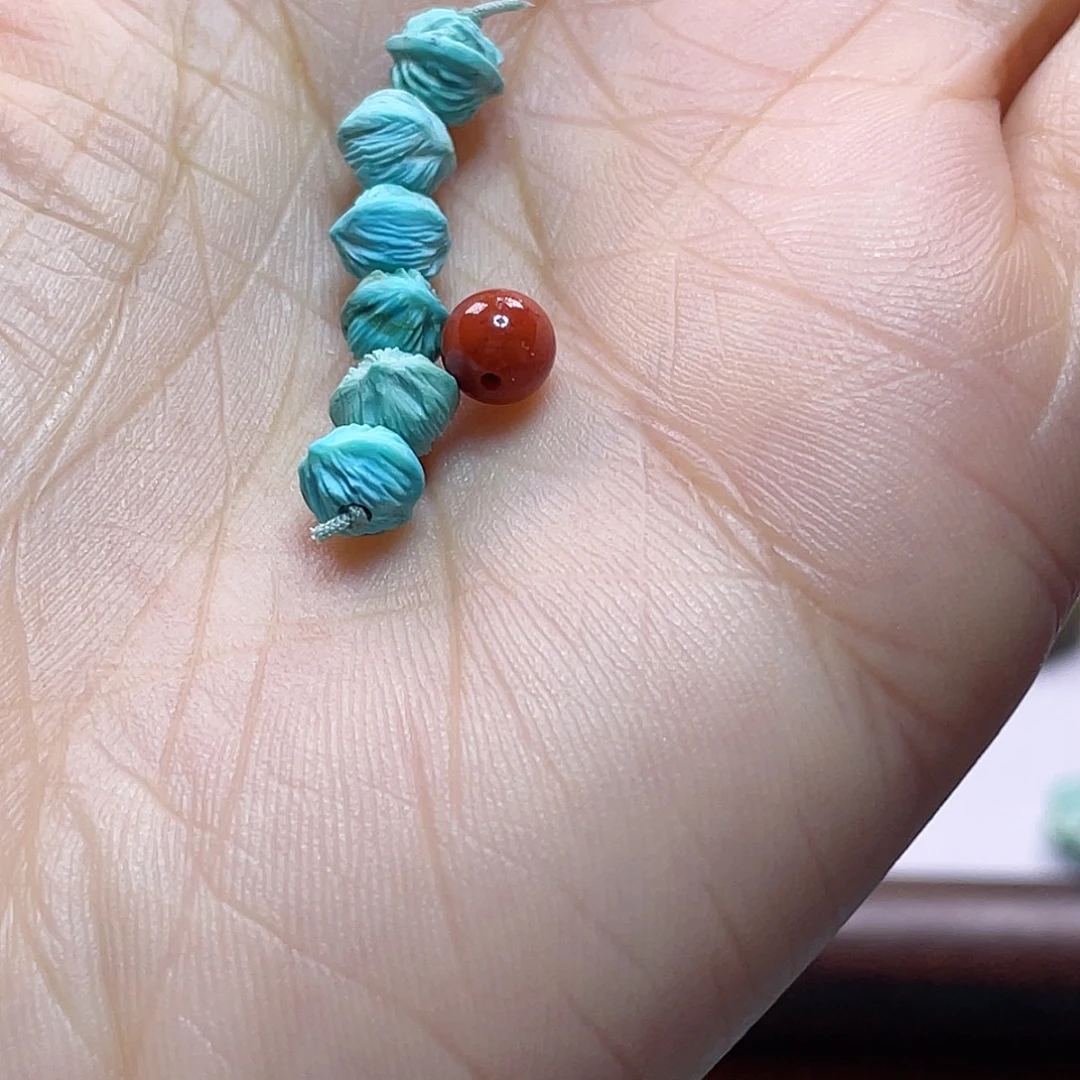 南红玛瑙合金配饰