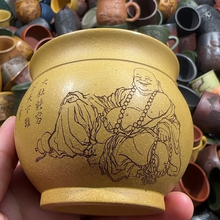 茶杯紫砂全手工紫砂