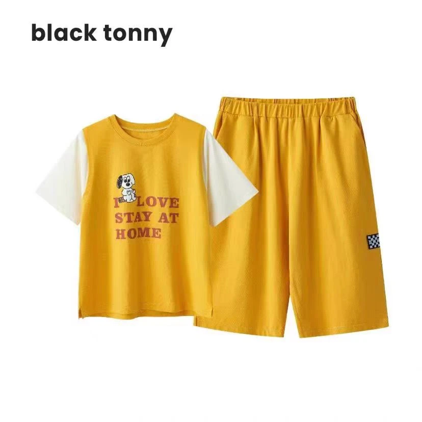 【居家小狗】小黑托尼夏季新款家居服