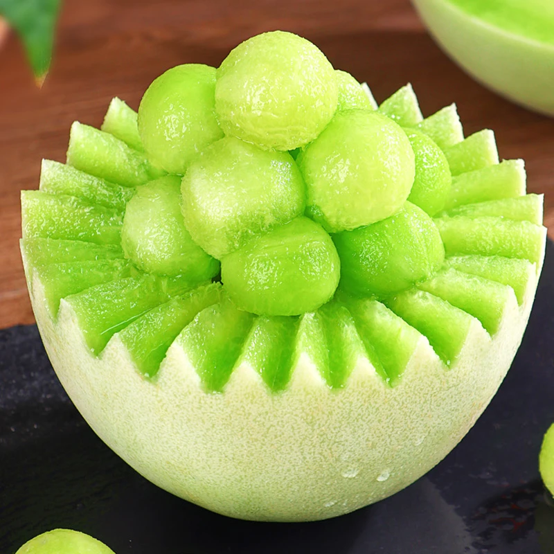 【永辉超市】海南玉菇甜瓜4.5/6.5斤  2枚 单果1000克起