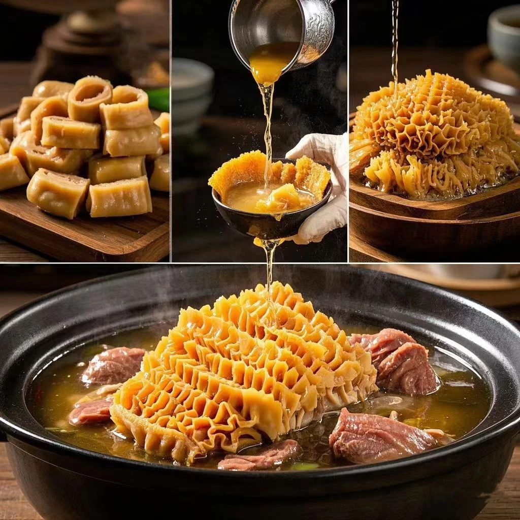 潮嫲嫲牛杂煲潮汕牛杂沙茶清香香辣牛腩牛筋牛肚牛肠加热即食