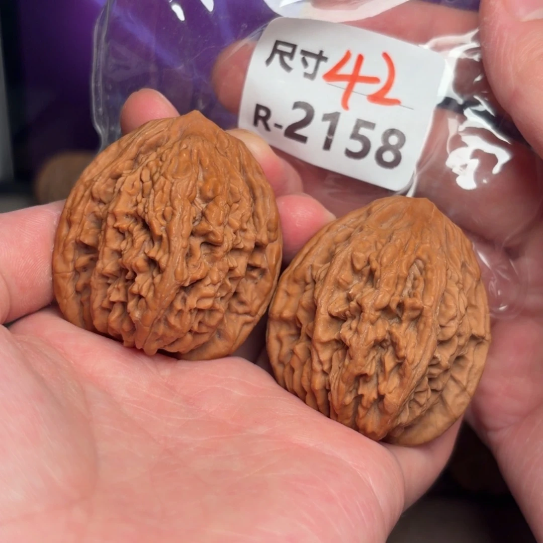 文玩核桃把件42虎头2158号
