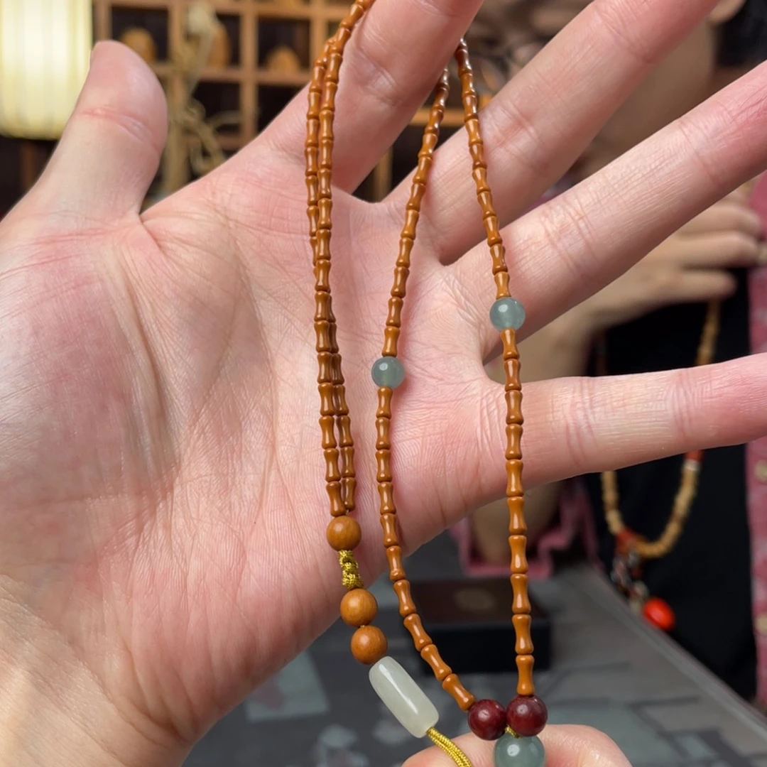 木方颜竹木艺术手串