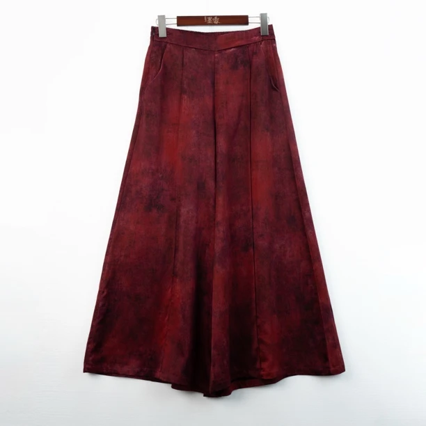 XuanGeMoXiang/轩阁墨香【染墨】休闲时尚百搭设计师款裤子MX661539