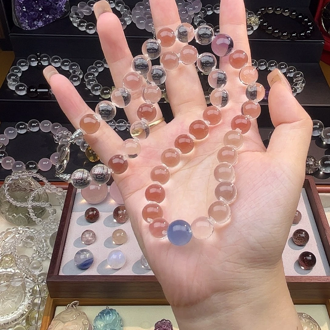 未镶嵌手链水晶10mm白