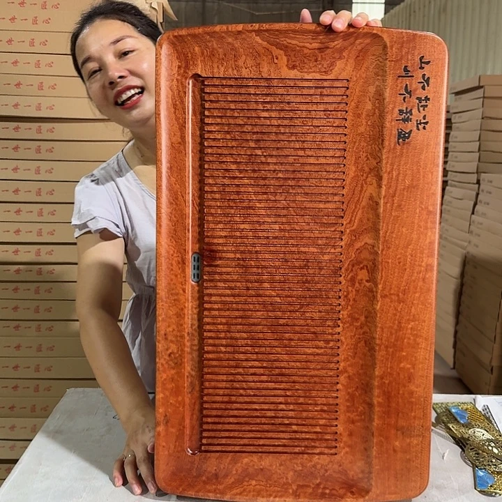 花梨木茶盘65*38尺寸