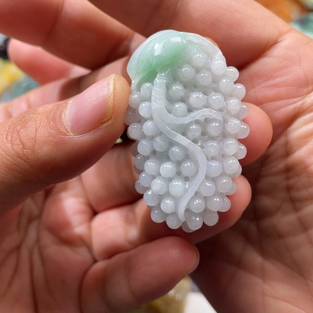 颈饰未镶嵌翡翠翡玉缘翡翠