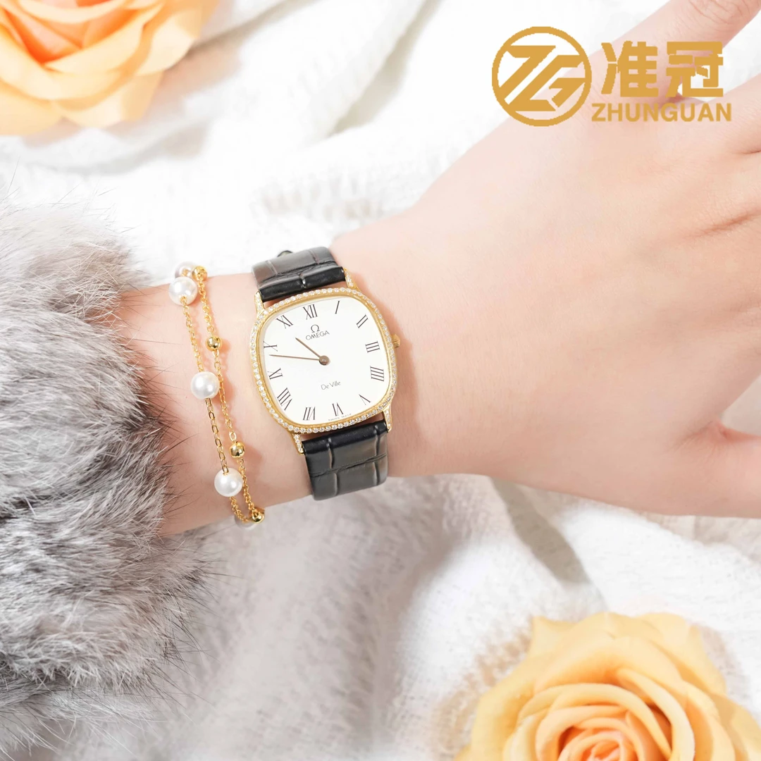 95新 Omega/欧米茄 30mm手动机械YTS3491碟飞后钻瑞士名表