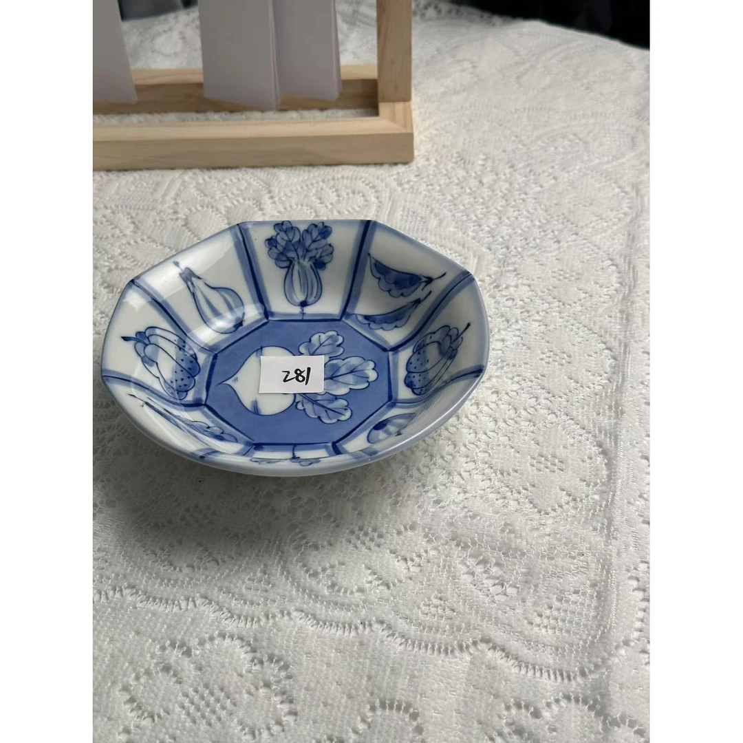 281孤品高端中古日瓷回流拍下备注标签序号香兰社深川制九谷三