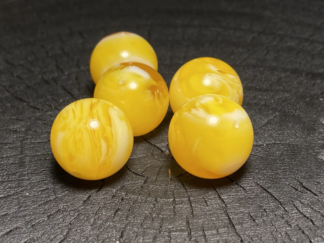 6006 精美花蜡圆珠顶珠腰珠配饰