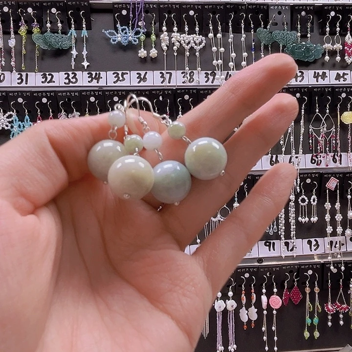 盛***欢银S925镶嵌耳饰淡水珍珠