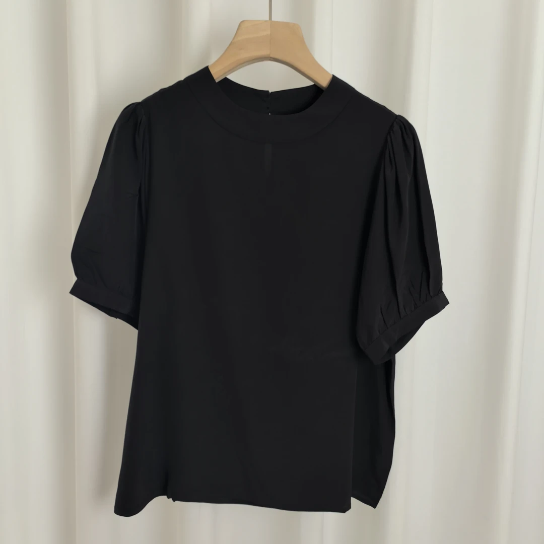 新款桑蚕丝短袖上衣 D622202