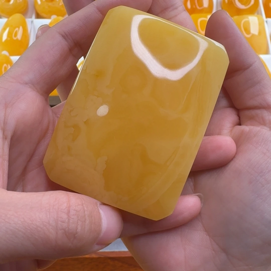 蜜蜡毛衣链未镶嵌