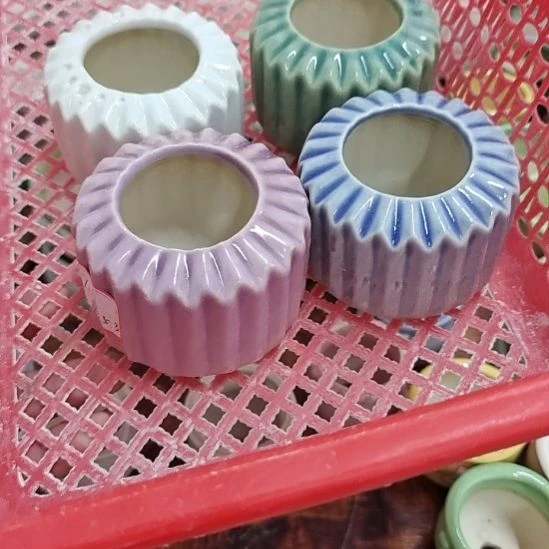 微瑕陶瓷盆满12包邮