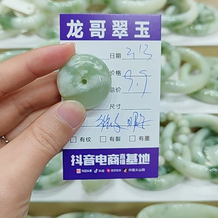 透闪石-蛇纹石玉颈饰未镶嵌