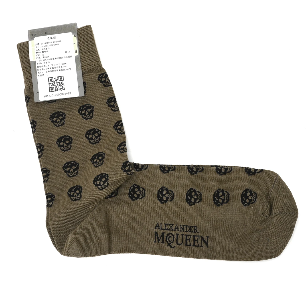 MCQ男士长款袜子