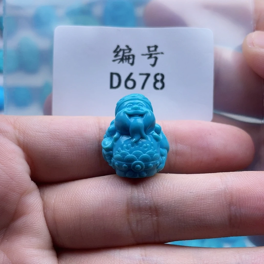 钳***花绿松石未镶嵌珠宝奇石