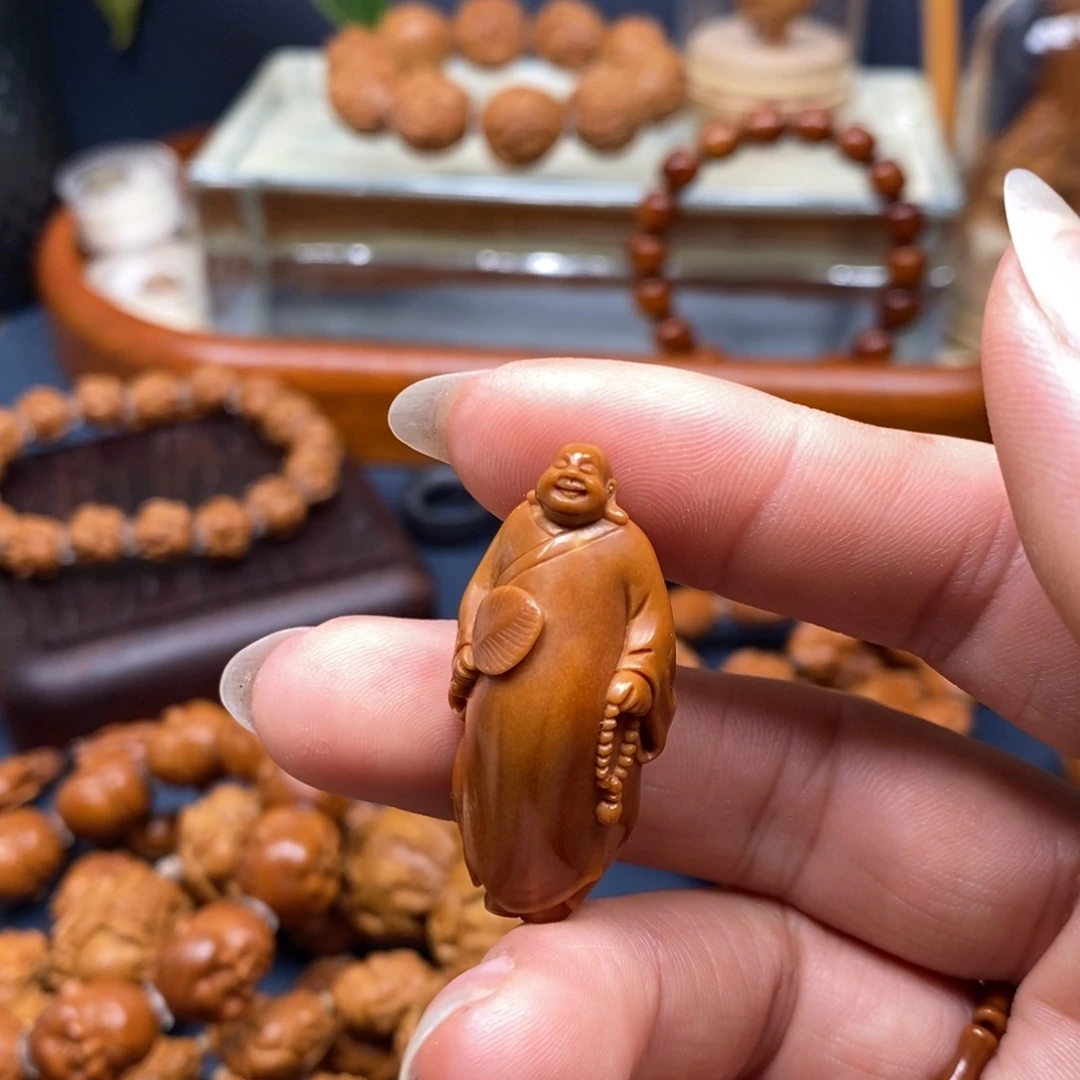 橄榄核手串/手链自在弥勒