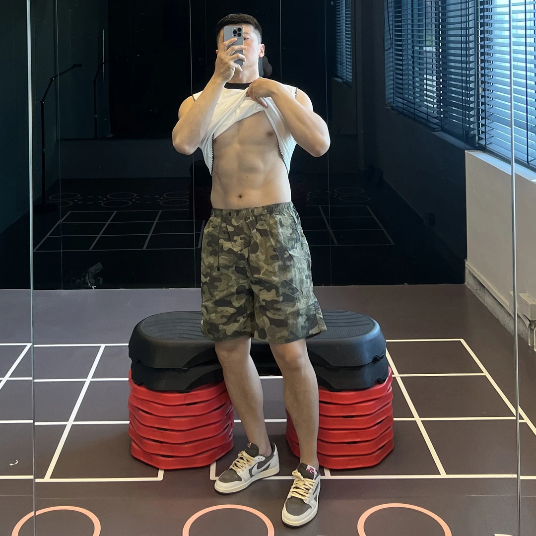 IRONTRAP三防功能性美式迷彩短裤越野登山夏季五分运动外穿裤子男